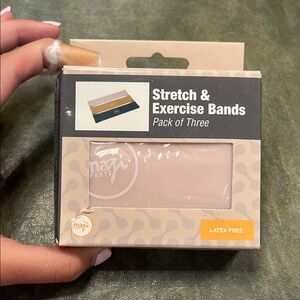 Maji Sports Stretch & Exercise Bands, which are latex-free resistance bands
